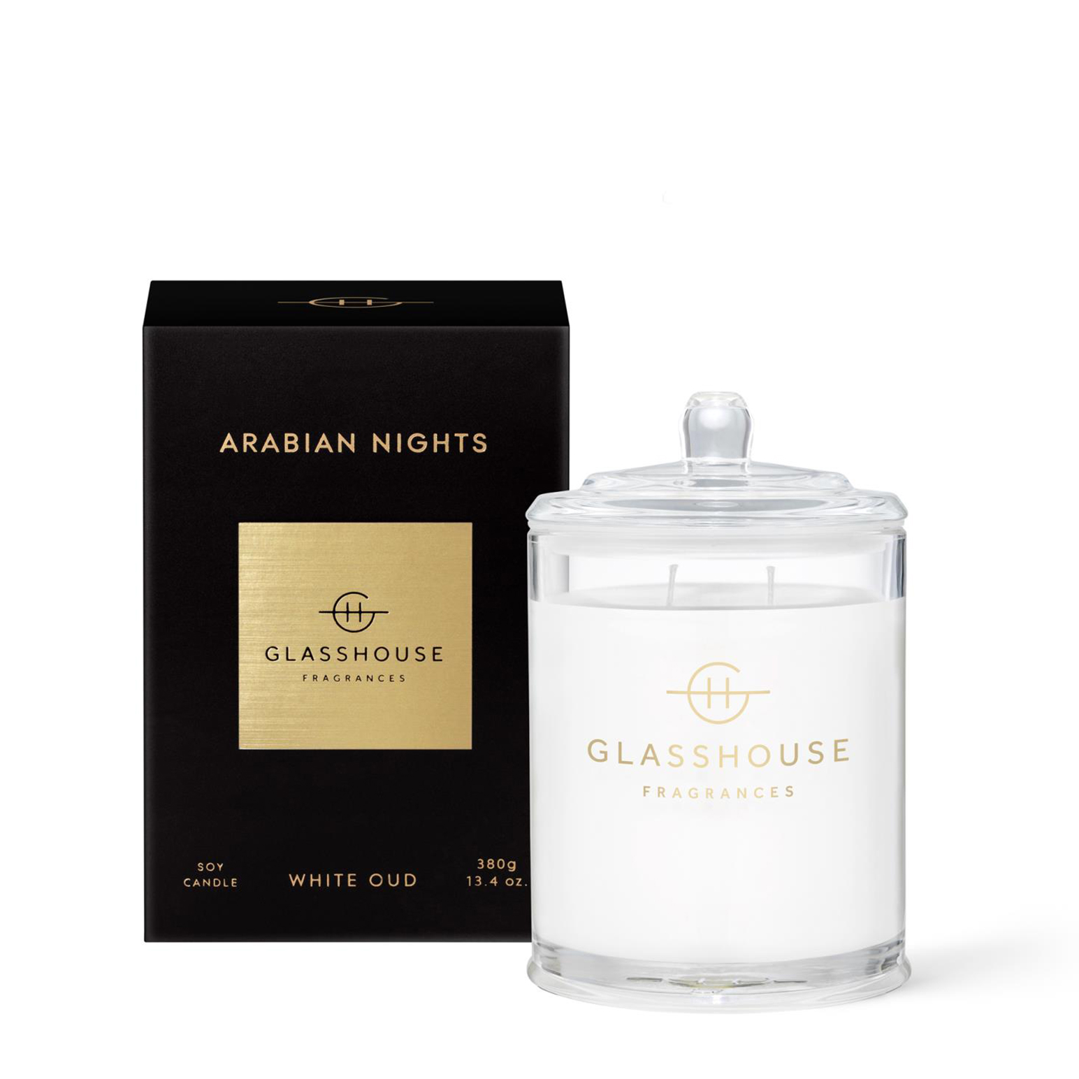 Glasshouse Fragrances Arabian Nights Soy Candle 380g